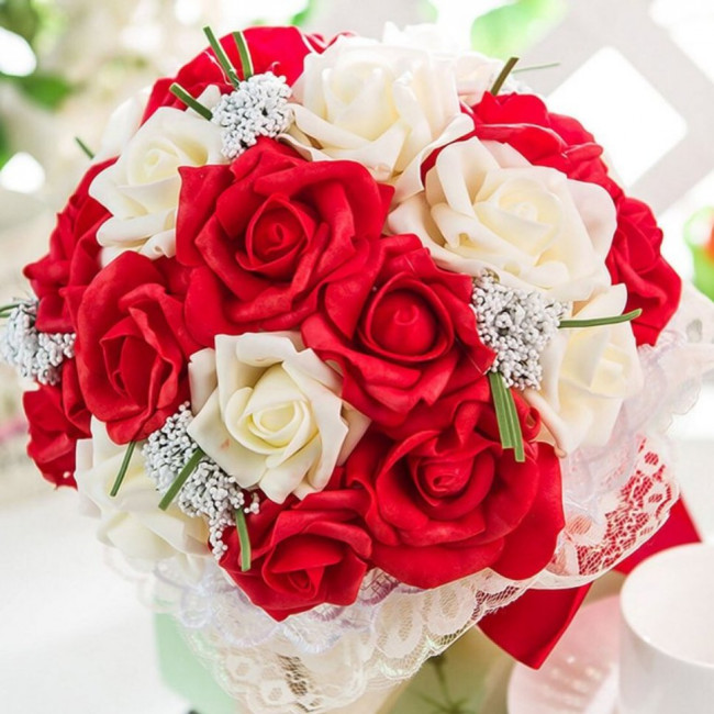 Букет цветов "Букет невесты №17" Букет цветов "Букет невесты №17"